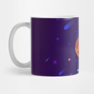 Planet in space Mug